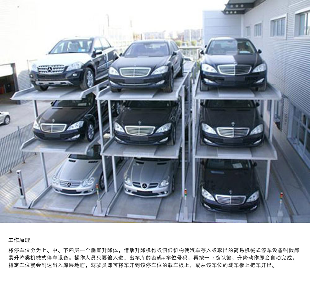 陕西西安PJS4D3四层地坑简易升降停车设备工作原理.jpg
